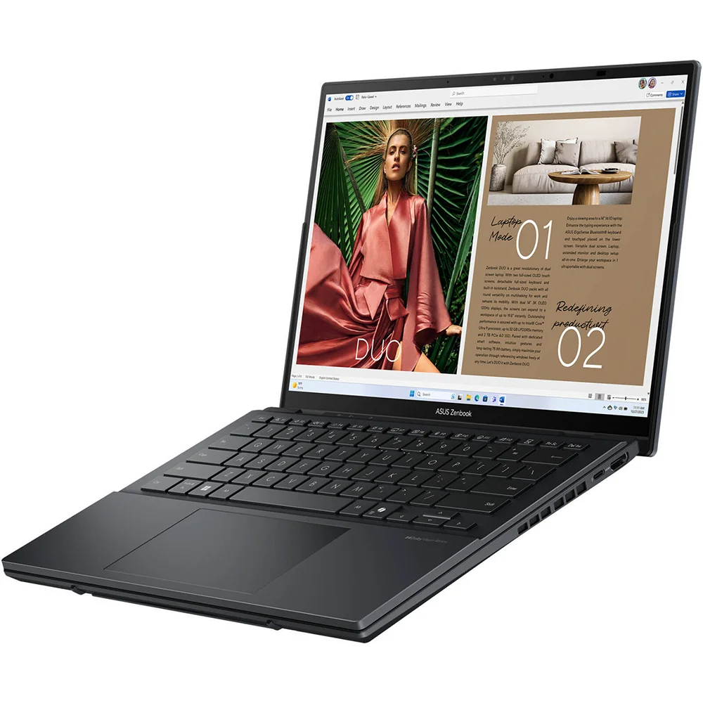 90NB14X1 M002J0 ASUS Zenbook Duo UX8406CA Laptop - view 3