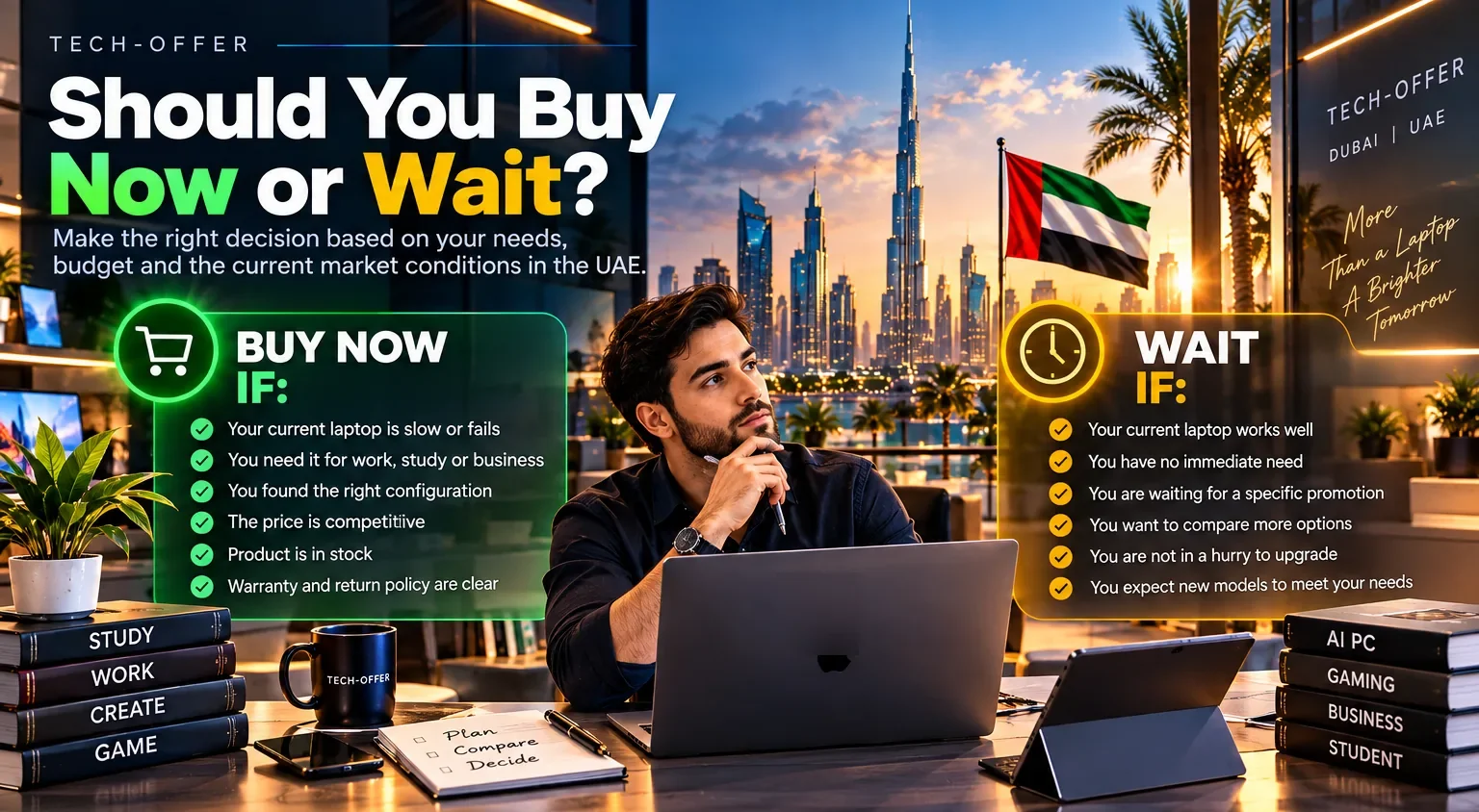 Should you buy a laptop now or wait in the UAE in 2026