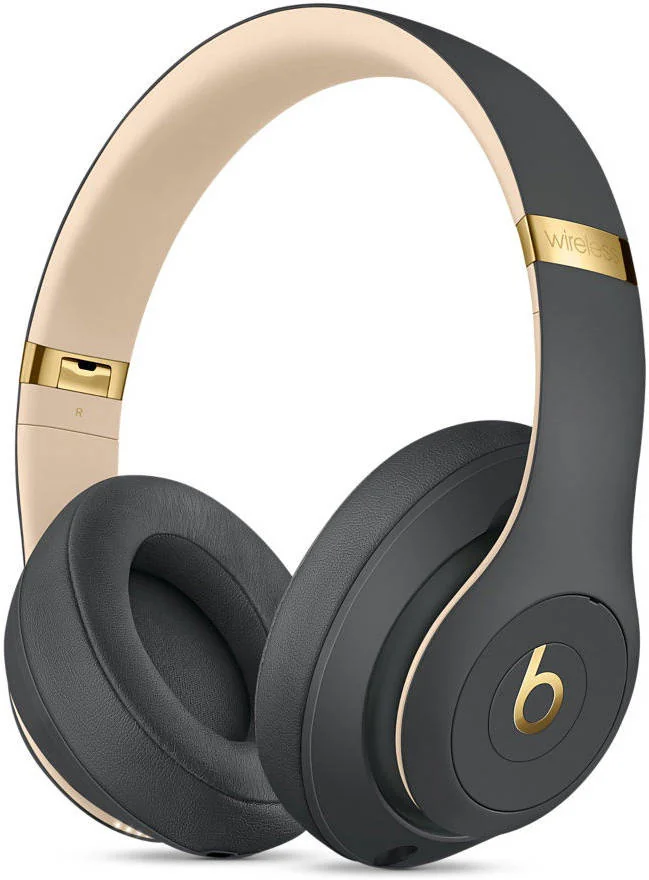 MXJ92LLA Beats STUDIO3 Wireless Bluetooth Headphones Shadow Gray - view 2